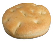 Focaccia  traditioneel rond 65x80 gr.