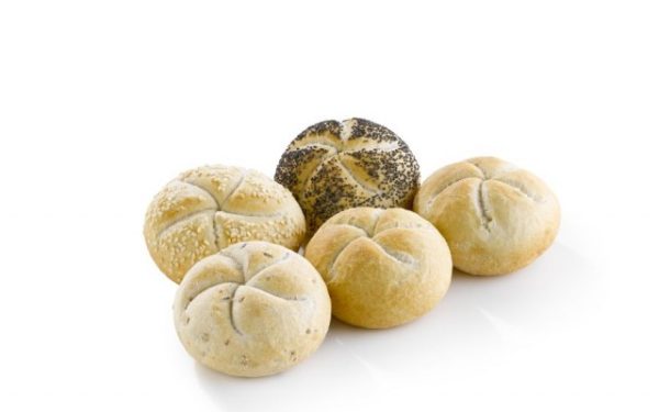 Assortiment mini Kaiserbroodjes 100x32gr