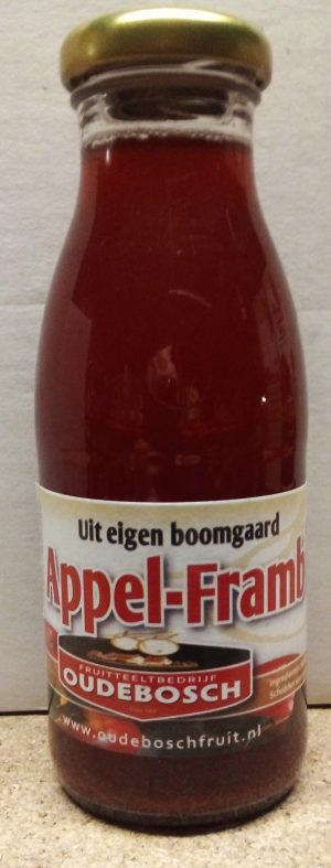 Fruitsap 100% appel-framboos 0,25 ltr.