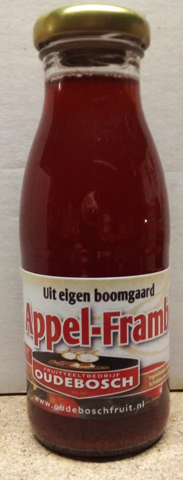 Fruitsap 100% appel-framboos 0,25 ltr.