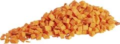 Zoete Bataat BIO blokjes 10 mm. 1 kg.