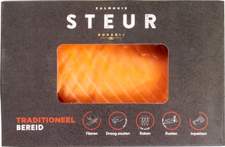 Noorse gerookte zalm Deluxe  1x150 gr.
