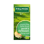 Groene thee perzik en vlier BIO 6x30 gr.