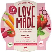 Lasagne 8 maanden BIO 5x185 gr.