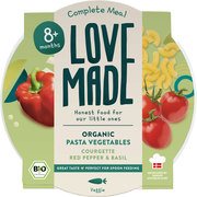 Pasta Vegetables 8+ maanden BIO 5x185 gr