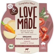 Aardappel + rund Ragout 8+ mnd BIO 5x185