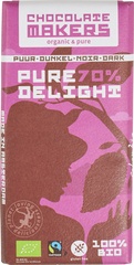 Chocoladereep puur delight 70% BIO 10x80
