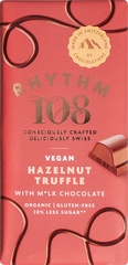 Chocoladereep hazelnut truffle BIO 9x100