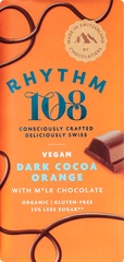 Chocoladereep cocoa orange BIO 9x100 gr.