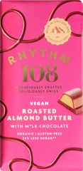 Chocoladereep roasted almond BIO 9x100 g