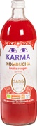 Kombucha roodfruit suikervrij Demeter 1x