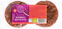Rijstwafels Chocolade puur BIO 12x100 gr