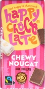 Chocoladereep nougat puur BIO 12x100 gr.