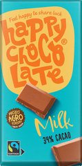 Chocoladereep melk 34% BIO 15x200 gr.