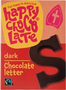 Chocoladeletter S puur BIO 12x130 gr.