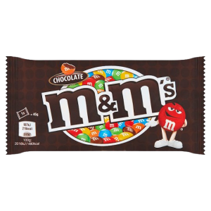 M&M's chocolade single 24x45gr.