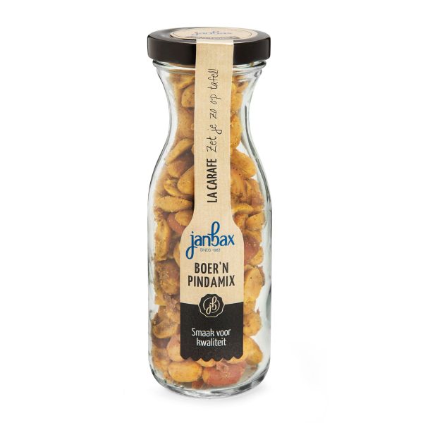 Boer'n pindamix karaf flesje 12x150 gr.