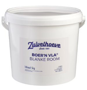 Zuivelhoeve Blanke Roomvla 5 ltr.