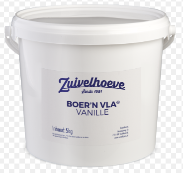 Zuivelhoeve Vanillevla 5 ltr.