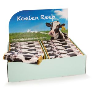 Koeienrepen display 40x70 gr.