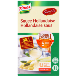 * Hollandaisesaus Garde d'Or K&K 1 ltr.