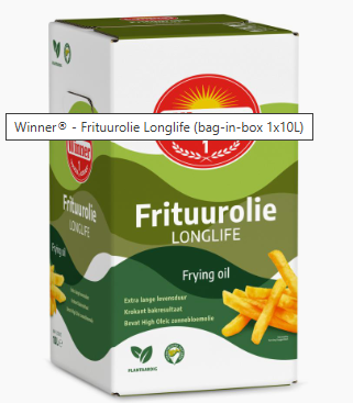 Winner frituurolie longlife BIB 10 ltr