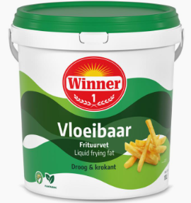 Winner vloeibaar frituurvet emmer 10 ltr