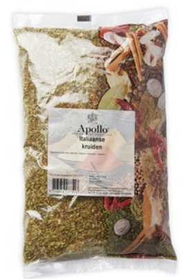 * Italiaanse kruiden Apollo 300 gr.