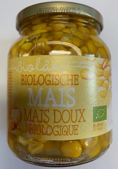 Biolân Zoete Mais 6x370 ml.