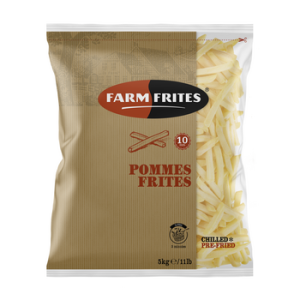 * Farm Frites vers 10mm. 2x5 kg.