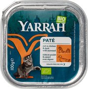 Kattenpaté eend + zeewier BIO 16x100 gr.