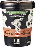 Roomijs chocolade BIO 6x475 ml.