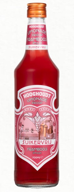 Hooghoudt siroop Framboos Suikervrij 0,7