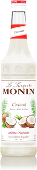 * Koffiesiroop kokos 70cl. Monin