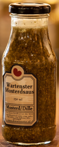 Wartenster Mosterdsaus 200 ml.