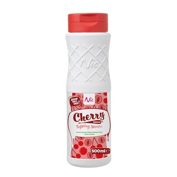 Topping kersen 500 ml.
