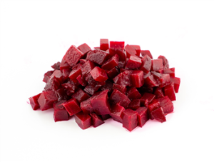Bieten rood blok 10 mm  p/kg