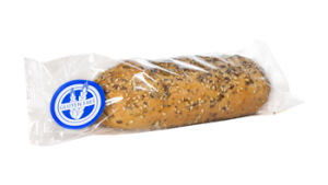 Ovaaltje bruin glutenvrij brood 20x90 gr
