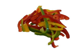 Paprika gemengd stift 5mm p/kg