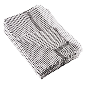 Theedoek wonderdry zwart 10 st.