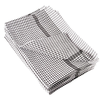 Theedoek wonderdry zwart 10 st.