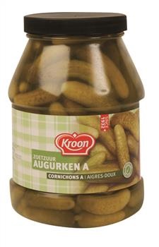 Augurken Kroon zoet/zuur 2400 ml.
