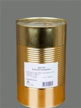 Appelparten Fructus blik 5 kg.