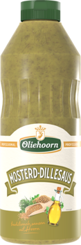 Oliehoorn Mosterd dillesaus 900 ml.