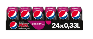 Cola Pepsi zero lime blik 24x0.33
