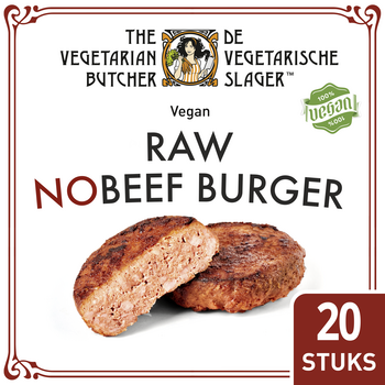 Nobeef Raw Vega Burger 20x113 gr.