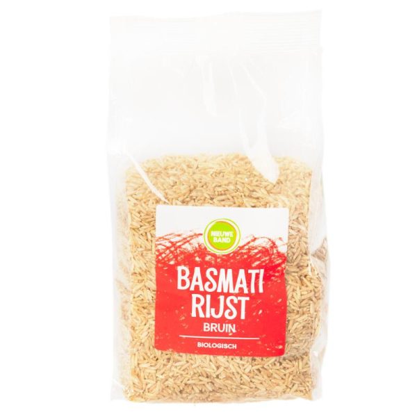 Basmatirijst bruin BIO 8x1 kg.