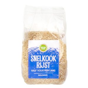 Snelkookrijst half volkoren BIO 8x500 gr