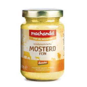 Franse fijne mosterd BIO 6x200gr