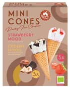 Roomijs mini cone mix BIO 6x60 ml.